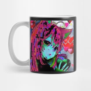 cat girl glitch ☆ Mug